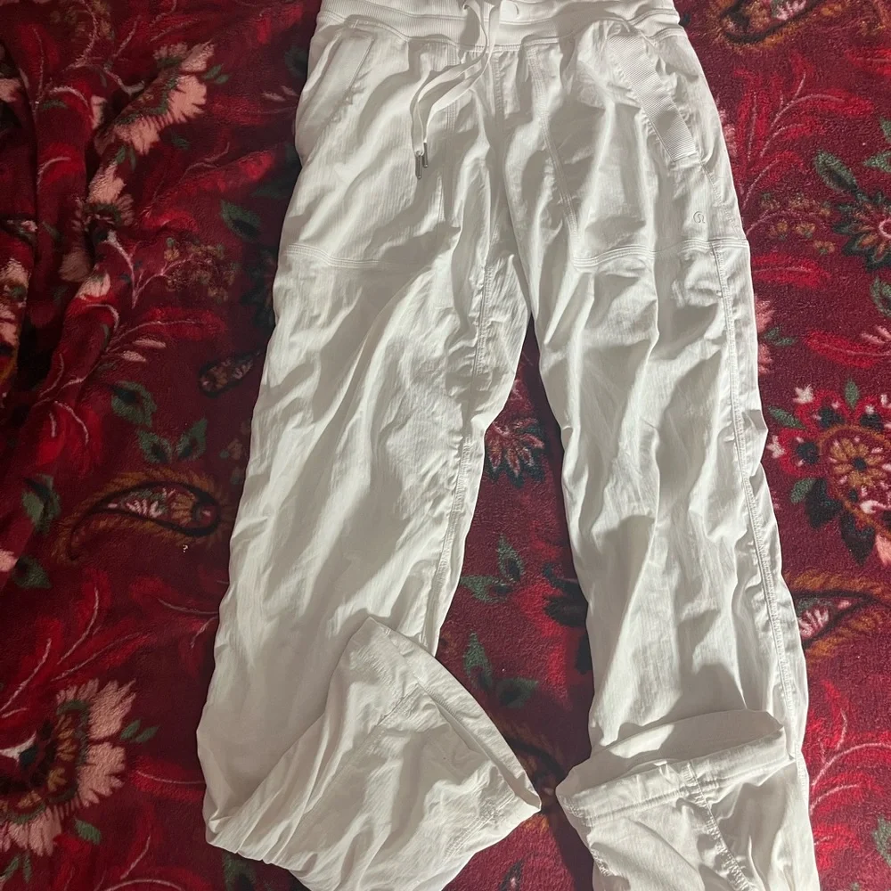 White Lulu Dance Pants